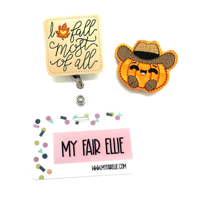 I Love Fall Most of All // Badge Buddy