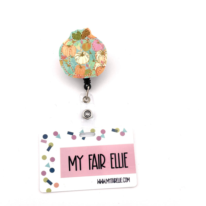 Pastel Pumpkin Print Pumpkin // Badge Buddy