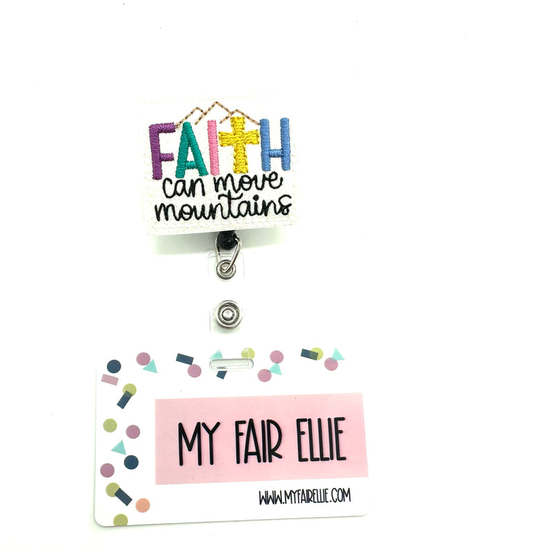 Faith Can Move Mountains // Badge Buddy