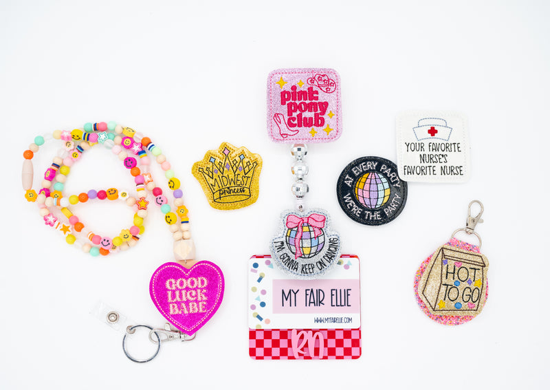 POP UP // Pink Pony Club // POPSTARS // Badge Buddy