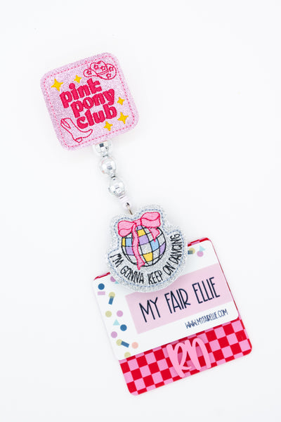 POP UP // Pink Pony Club // POPSTARS // Badge Buddy