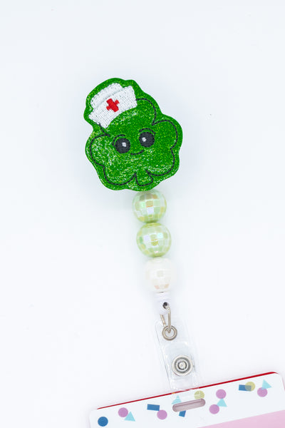 Clover Nurse // St. Patrick's // Badge Buddy