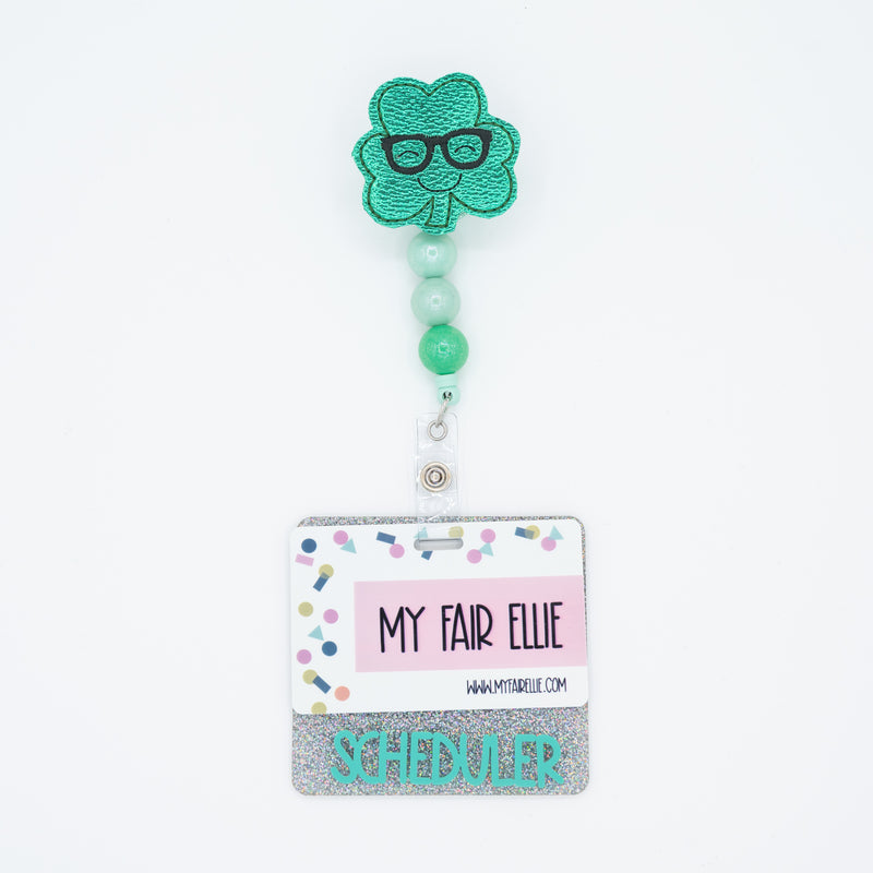 Clover with Glasses // St. Patrick&