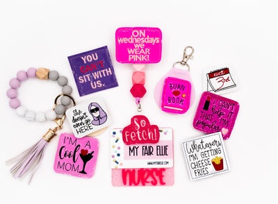 Mean Girl // Pink Wednesdays // Badge Buddy