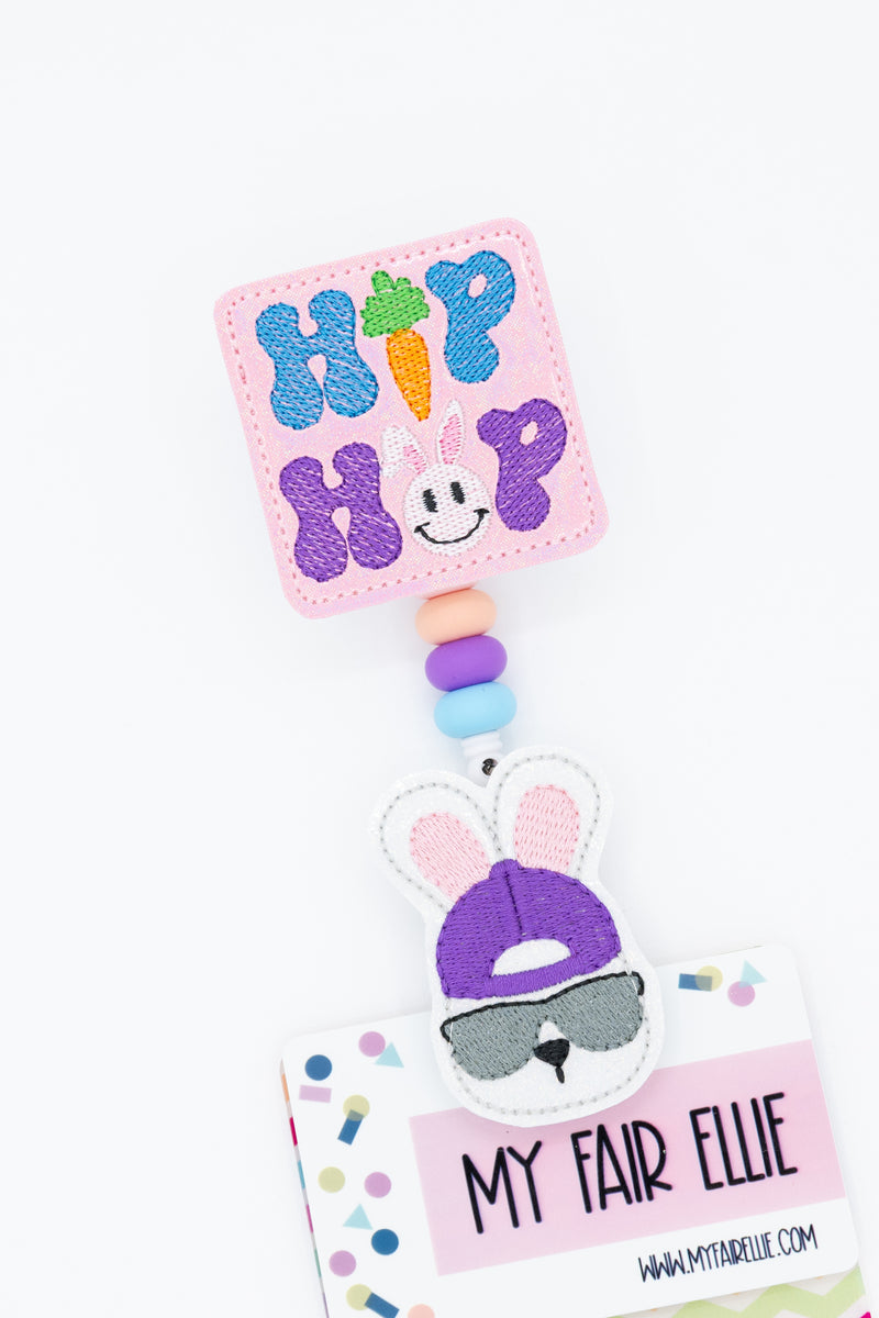 Hip Hop // Cool Bunny // Easter // Badge Buddy