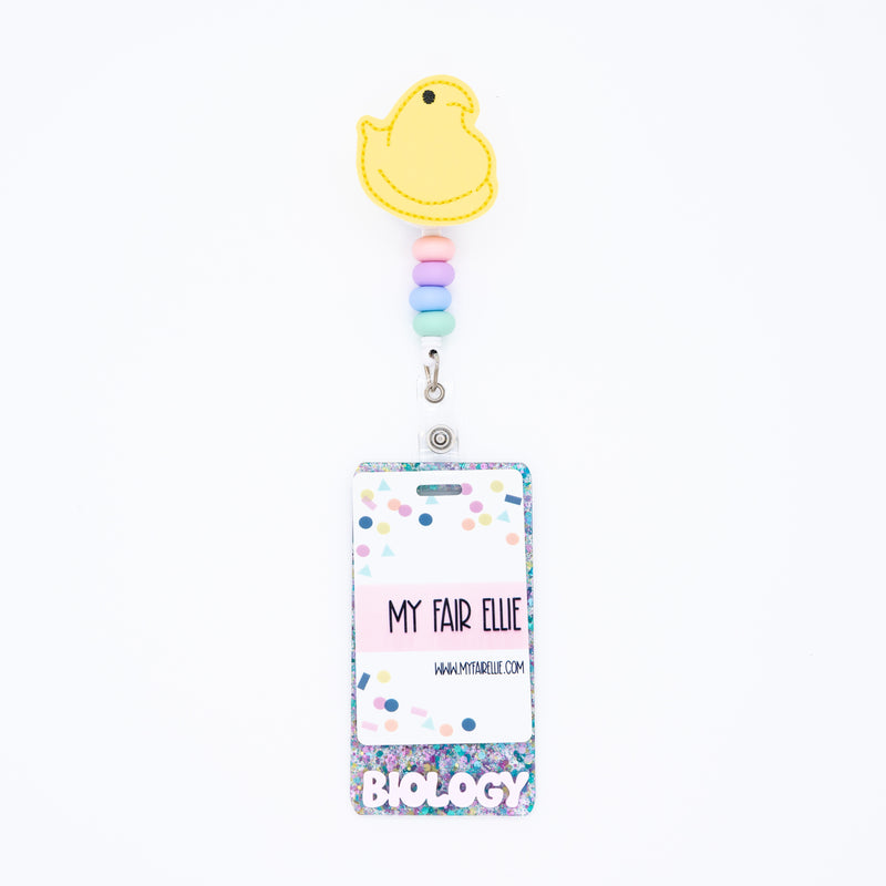 Yellow Chick Peep // Easter // Badge Buddy