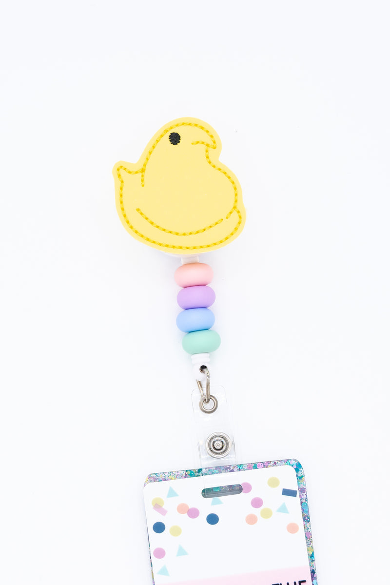 Yellow Chick Peep // Easter // Badge Buddy