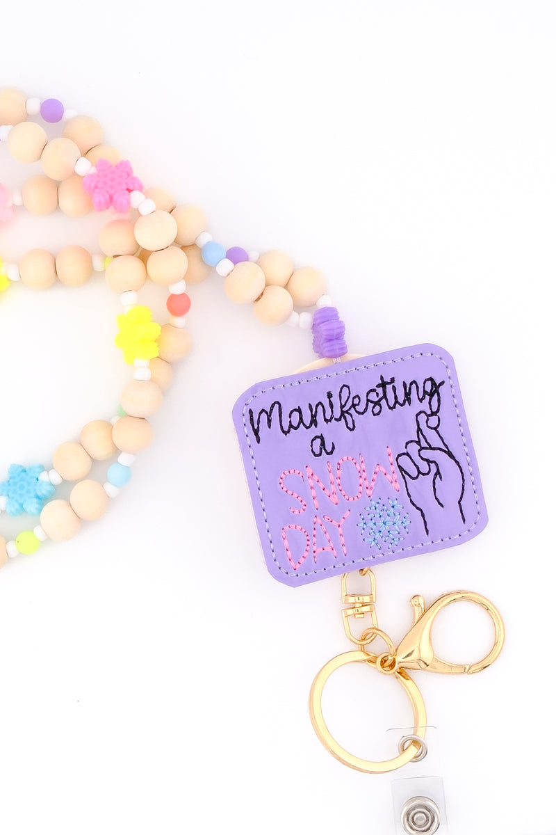 Manifesting a Snow Day // Badge Buddy