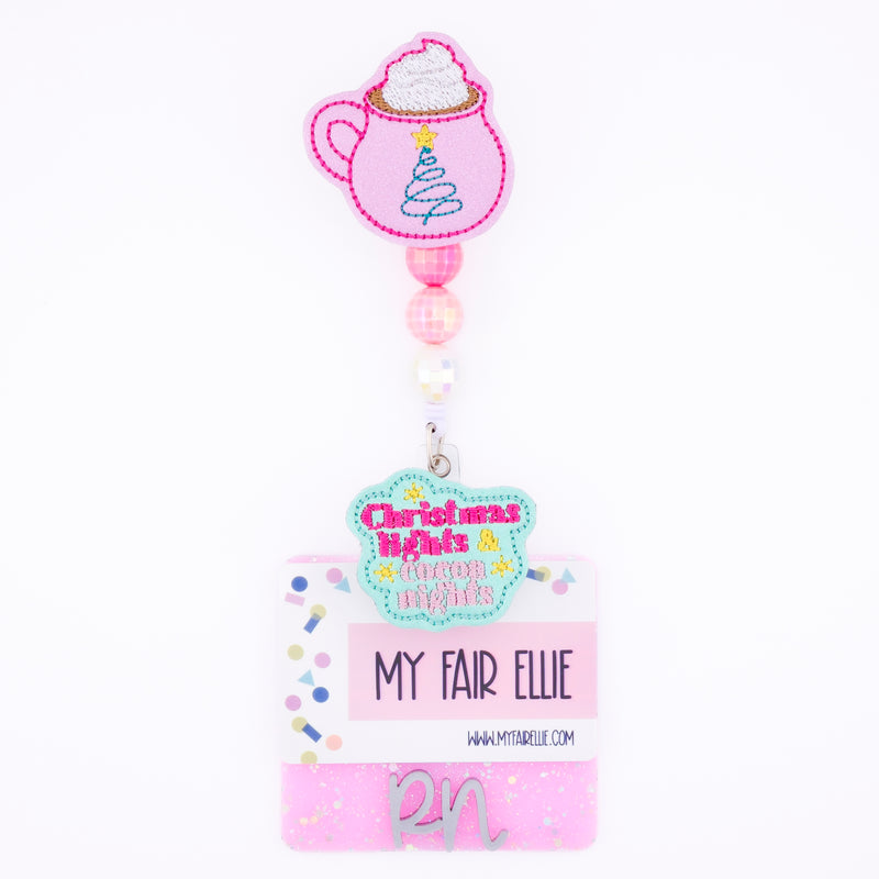 Christmas Lights Cocoa Nights // Christmas Mug // Christmas