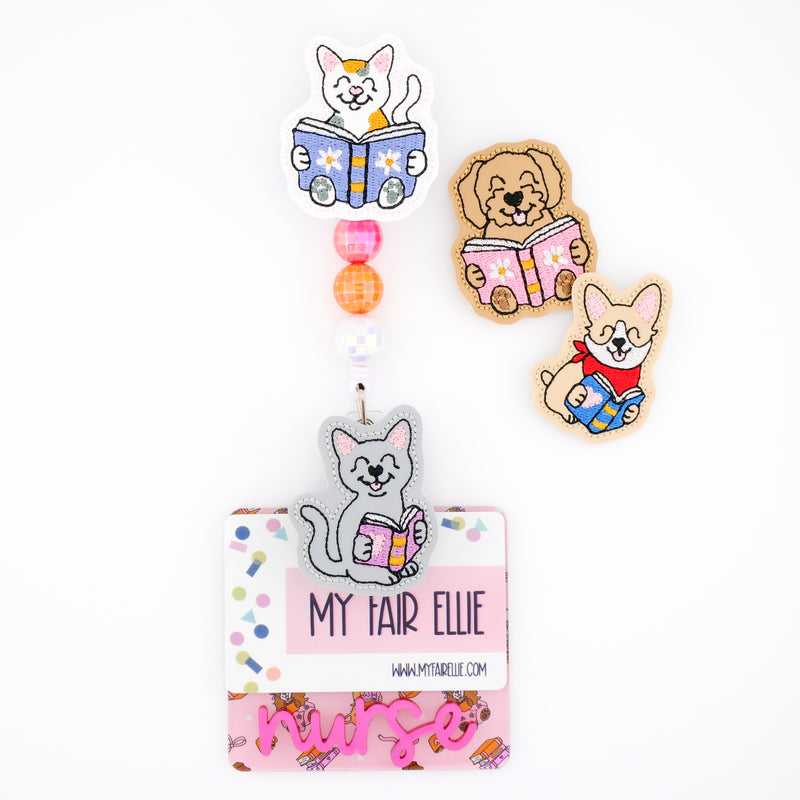 Reading Dogs // Reading Cats // Badge Buddy
