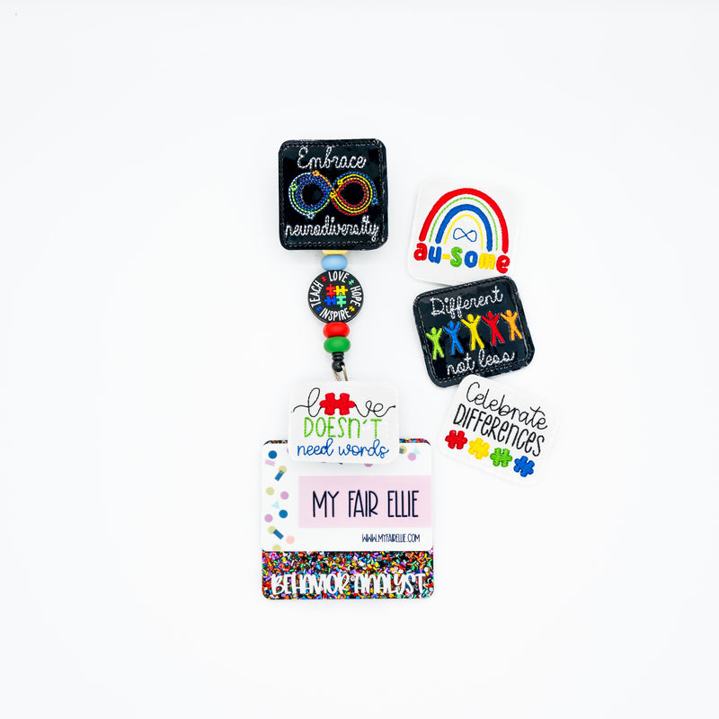 Autism // Embrace Neurodiversity // Badge Buddy