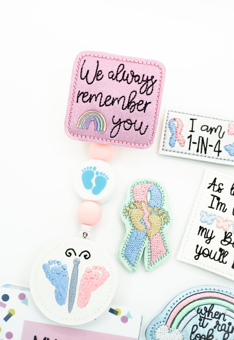 Infant Loss // Miscarriage Awareness // NICU // LDU // Badge Buddy