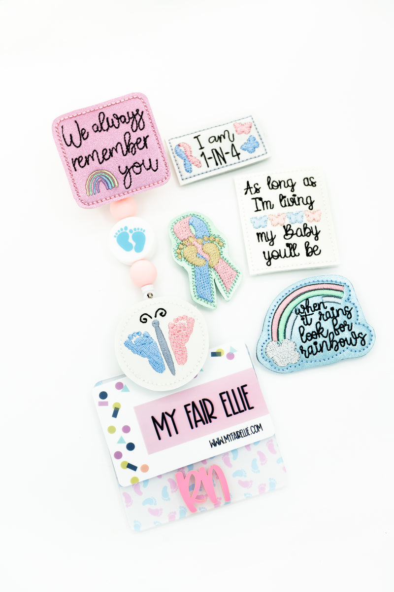 Infant Loss // Miscarriage Awareness // NICU // LDU // Badge Buddy