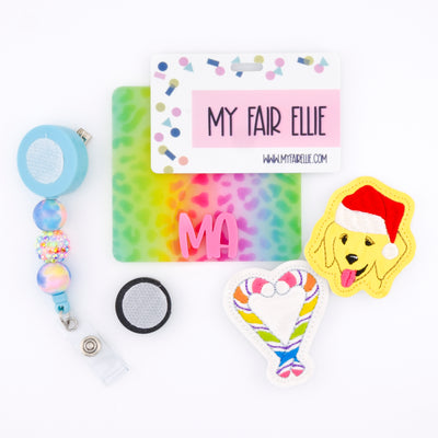 Rainbow Leopard Christmas // Christmas