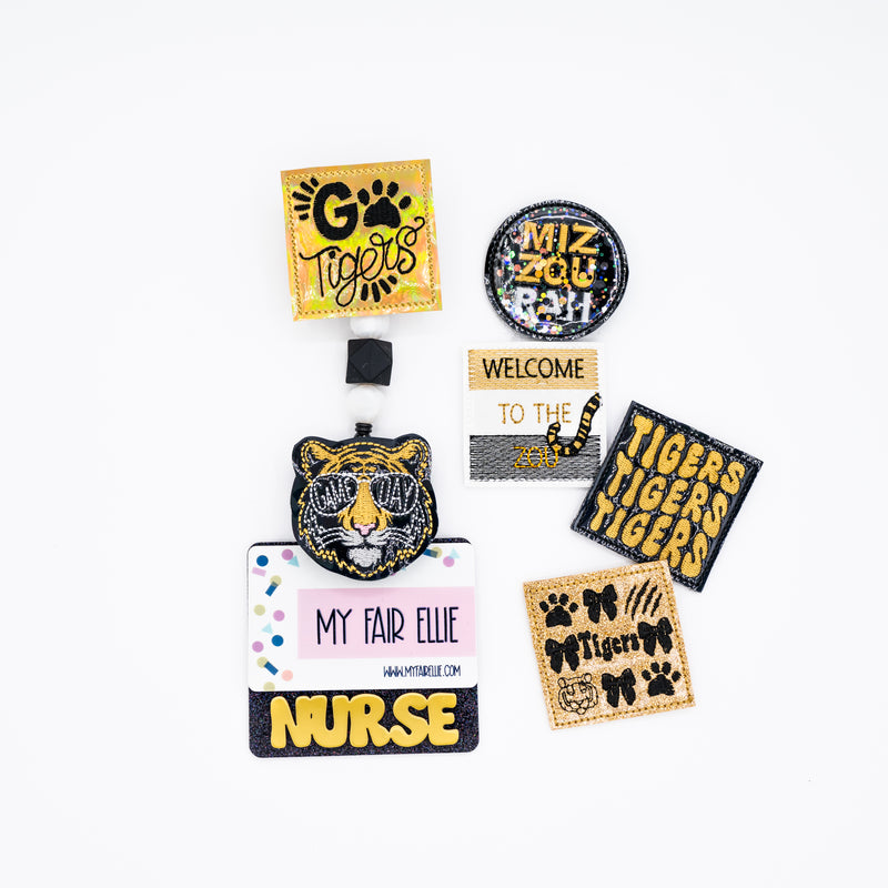 MIZ-ZOU Football Game Day // Badge Buddy