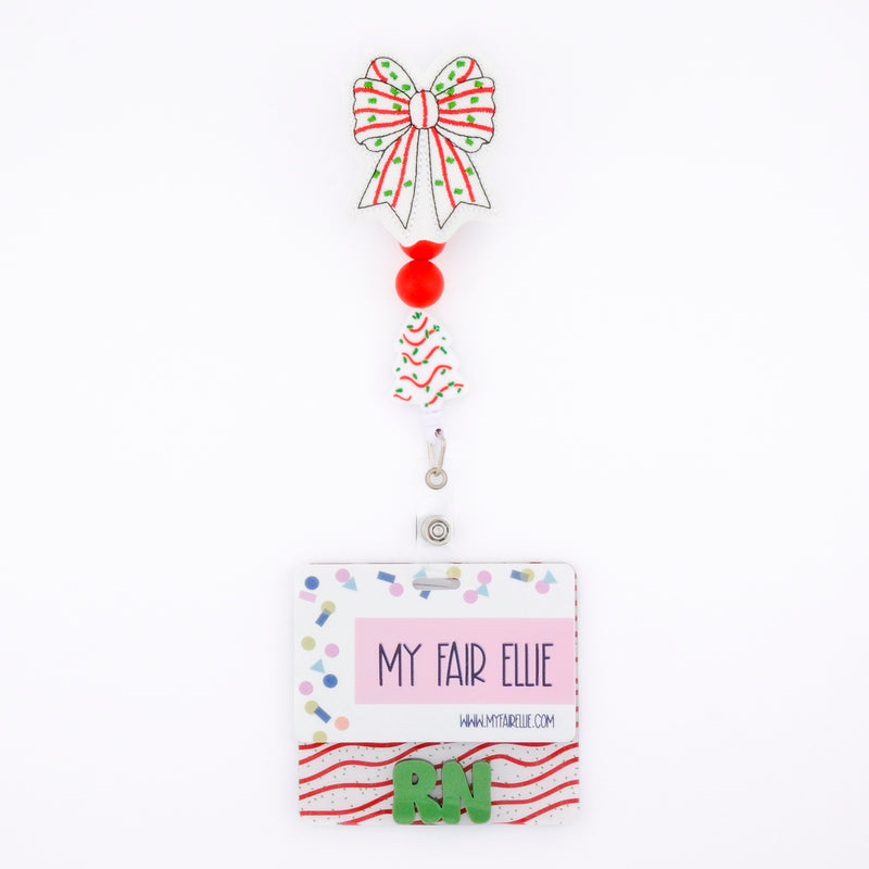 Tree Cake Bow // Christmas