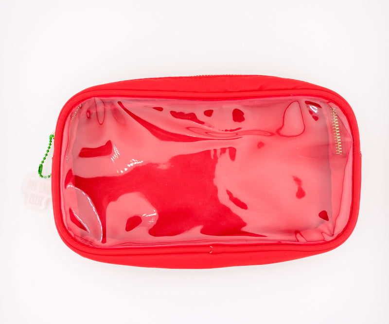 Badge Buddy Storage Bag // Red