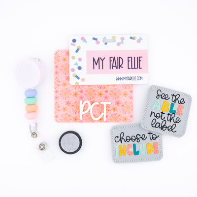 Choose to Include // See the Able Not the Label // Badge Buddy