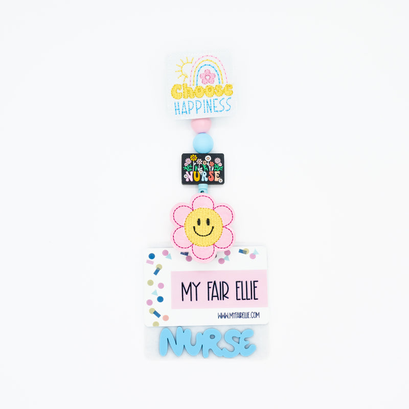 Choose Happiness // Smile Daisy // Badge Buddy