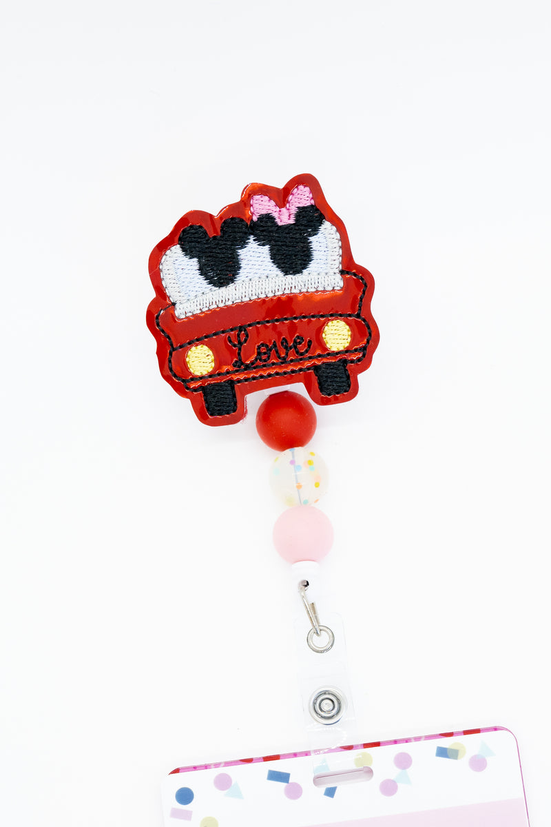 Boy & Girl Mouse in Car // Valentine&