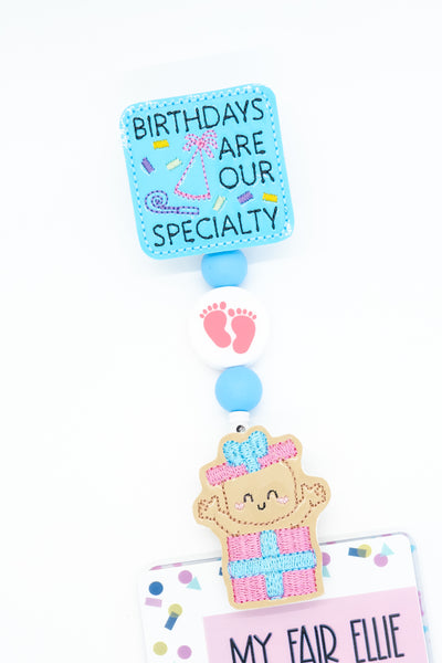 Birthdays are our Specialty + Baby in Present // Labor and Delivery