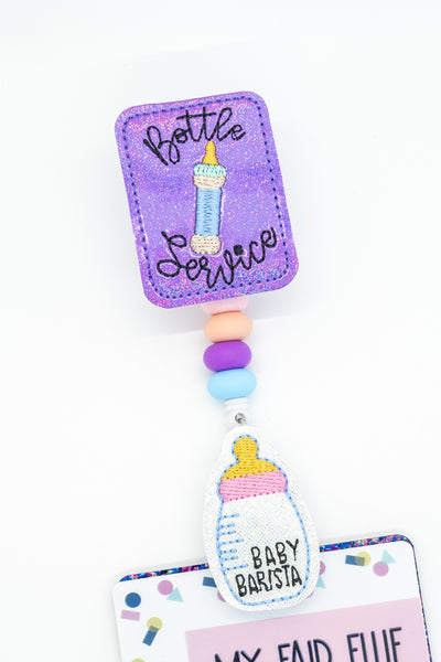 Bottle Service + Baby Barista // Newborn ICU // NICU // Badge Buddy