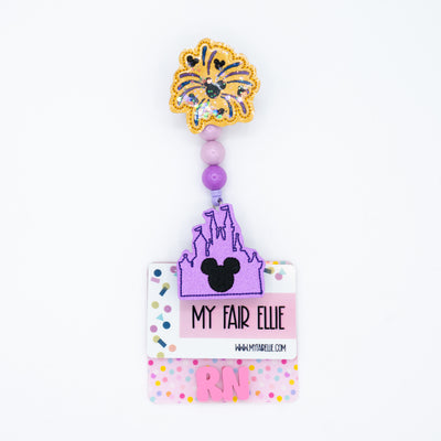 MAGICAL POP UP // Castle & Fireworks // Magical // Badge Buddy