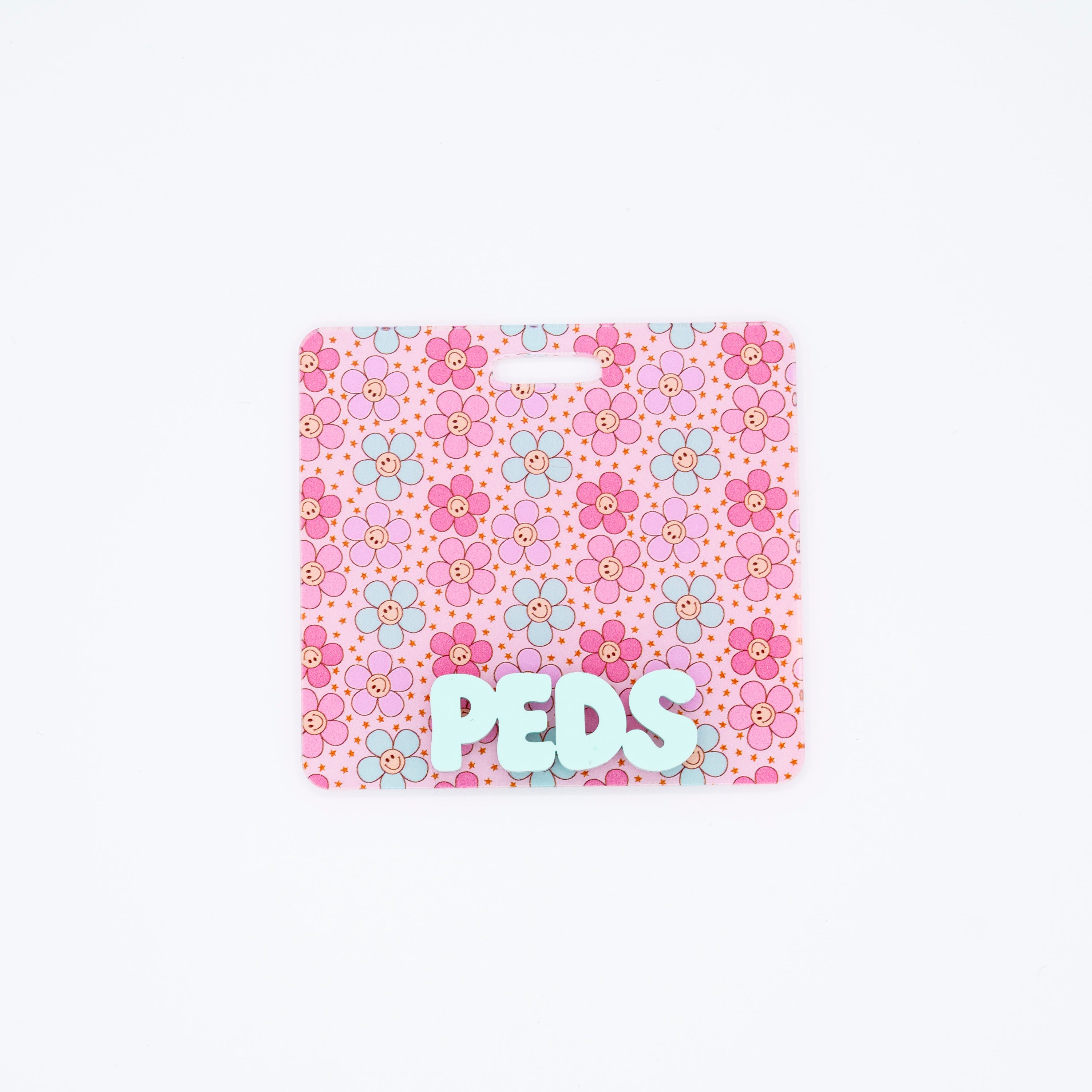 Smile Daisy Backer with Mint Cool Vibes Font // 2-4 Week Turnaround Ti ...