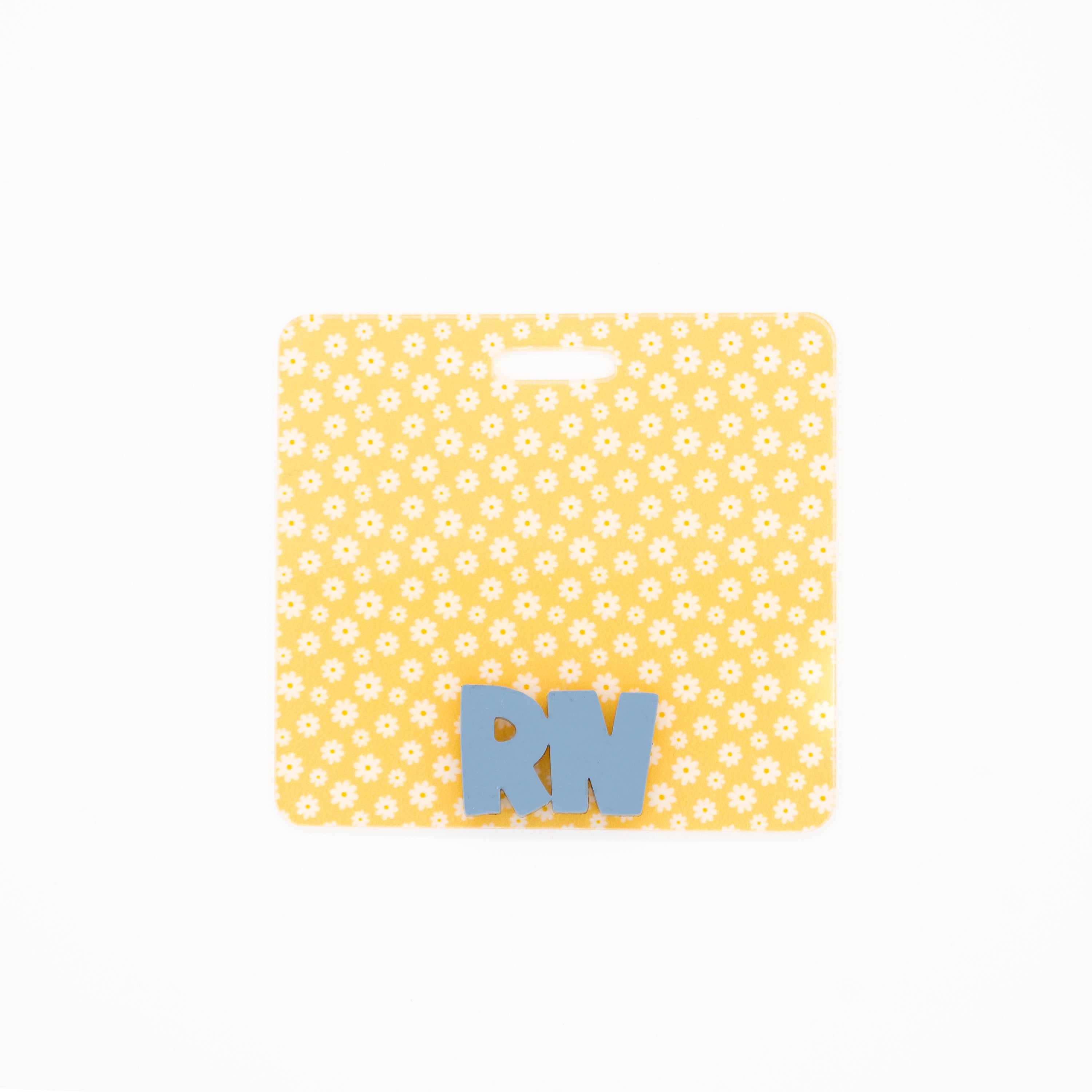 Daisy Backer Yellow Daisy Backer with Slate Joyful Font // 2-4 Week Turnaround Time ...
