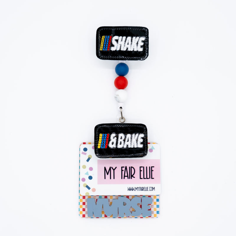 Shake & Bake // Badge Buddy