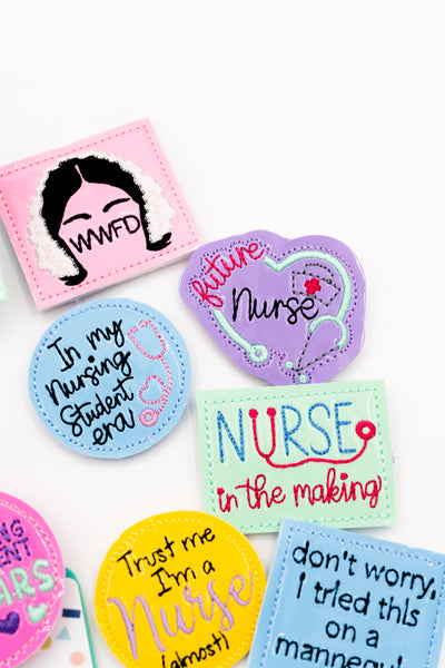 Nursing Student Badge Buddy // Nursing School Humor