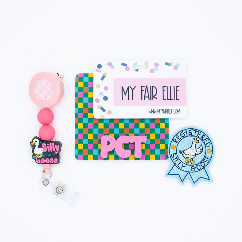 Registered Silly Goose Ribbon // Badge Buddy