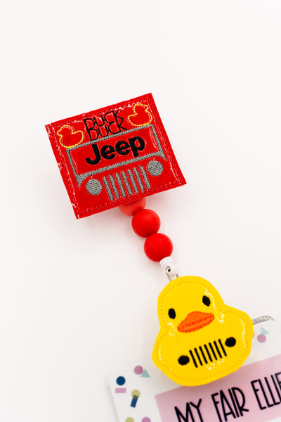 Rubber Duck // Jeep // Badge Buddy