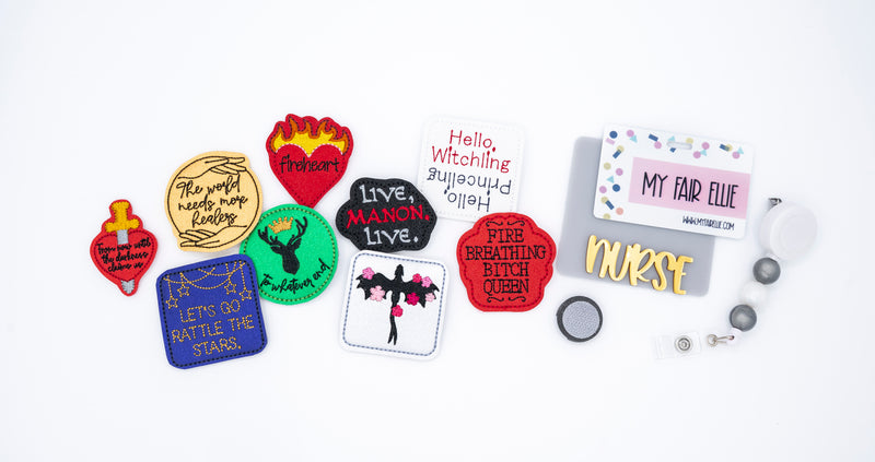 POP UP // Throne of Glass // Badge Buddy