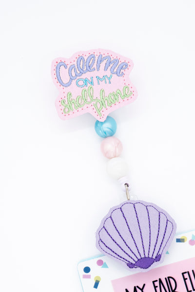 Call me on my Shell Phone // Badge Buddy
