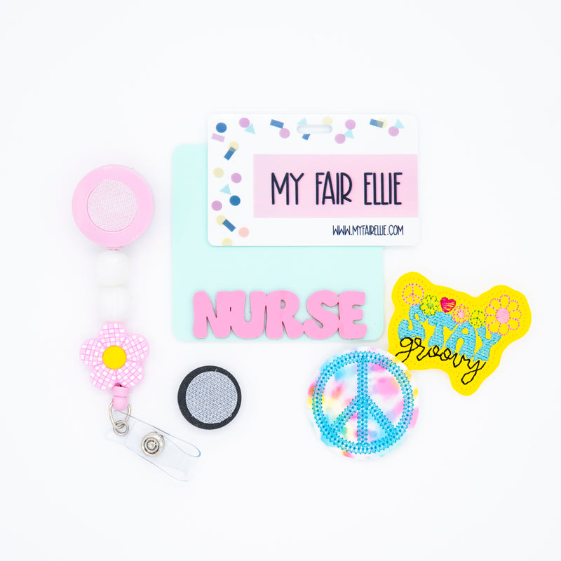 Stay Groovy // Peace Sign // Badge Buddy