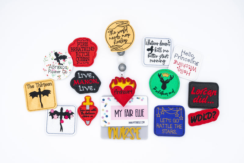 POP UP // Throne of Glass // Badge Buddy