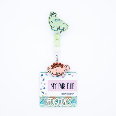 Pastel Dinos  // Badge Buddy