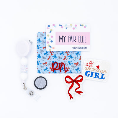 All American Girl // Badge Buddy