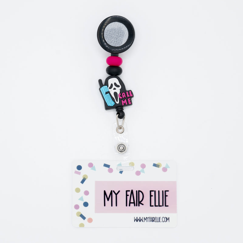 Flat Pink/Flat Black/Call Me // Black Badge Reel Base // Halloween