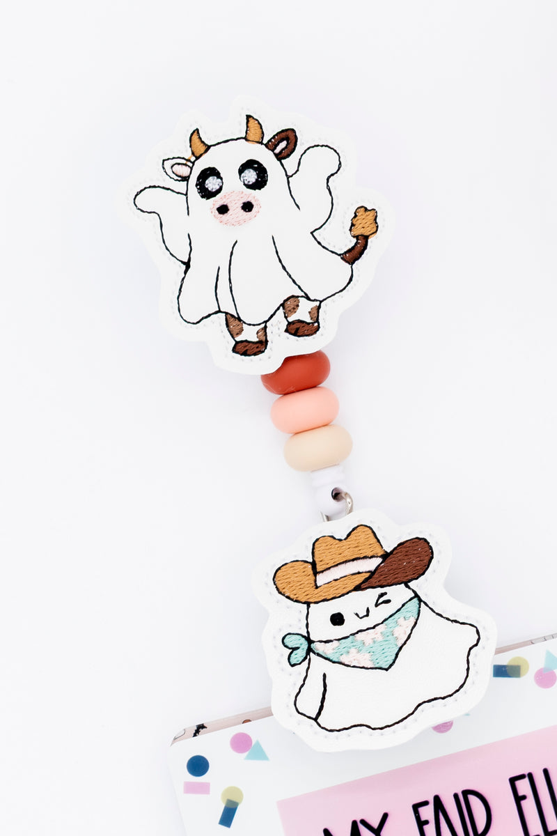 Howdy Halloween // Cowboy Ghost & Ghost Cow // Halloween // Spooky Season