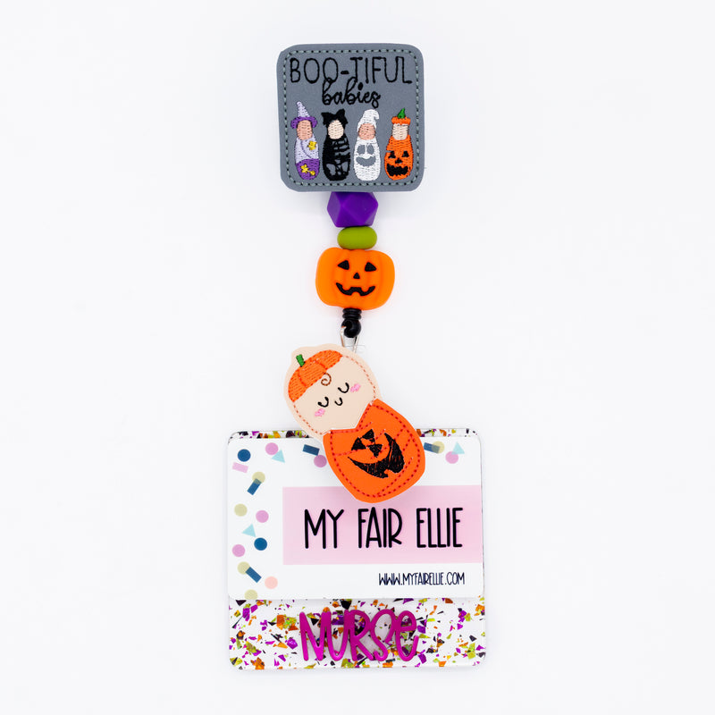 Boo-tiful Babies // Pumpkin Swaddle Baby // NICU // L&D // Peds // Halloween // Spooky Season