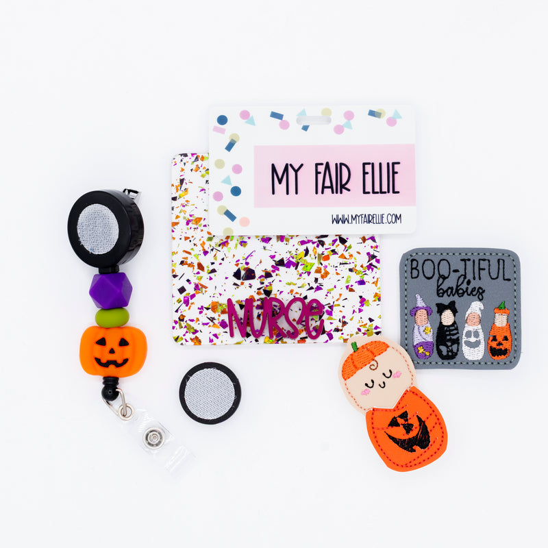 Boo-tiful Babies // Pumpkin Swaddle Baby // NICU // L&D // Peds // Halloween // Spooky Season