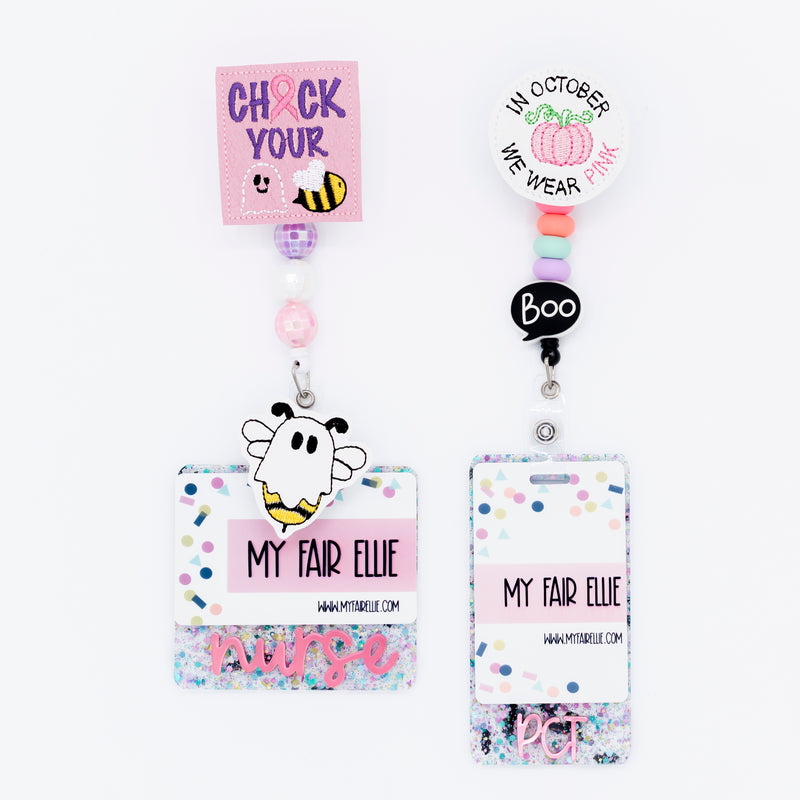 Boo-Bees // Breast Cancer // Pink in October // Halloween // Spooky Season