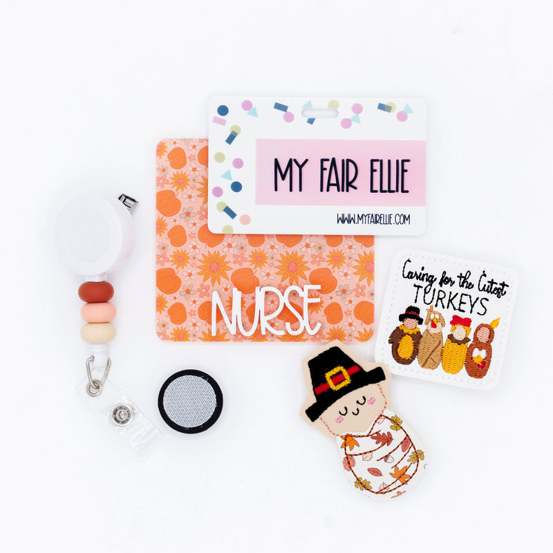 Caring for the Cutest Turkeys // Pilgrim Swaddle Baby // Fall
