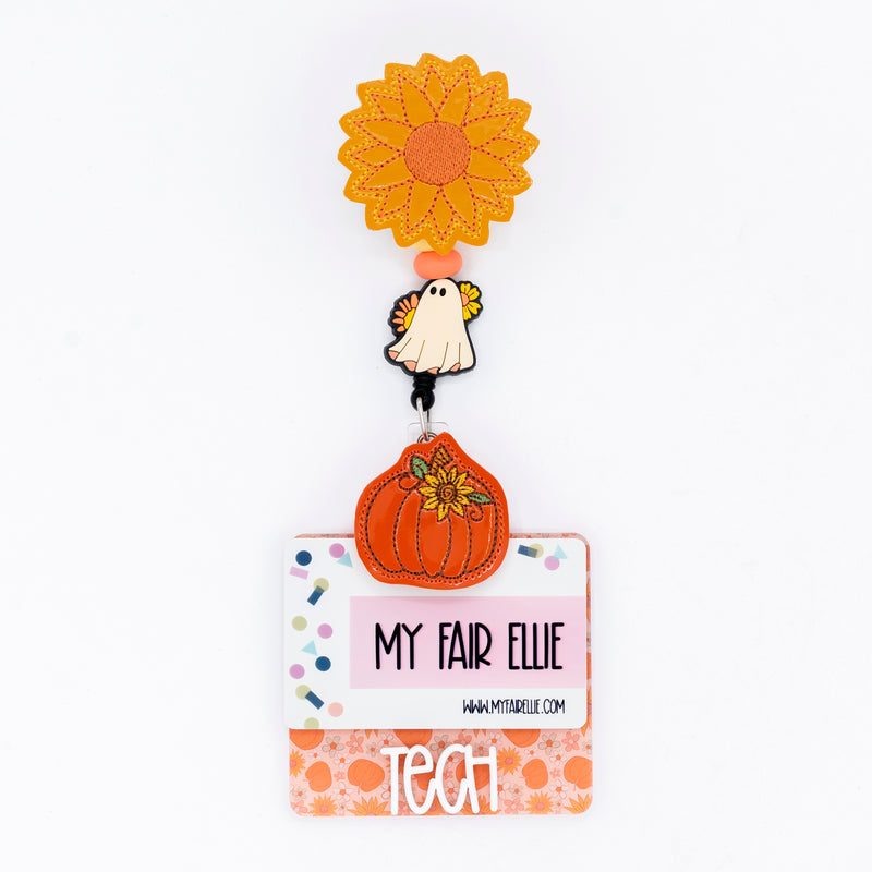 Sunflower Pumpkin // Halloween // Spooky Season