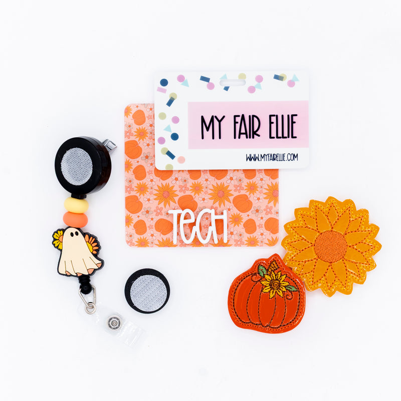 Sunflower Pumpkin // Halloween // Spooky Season
