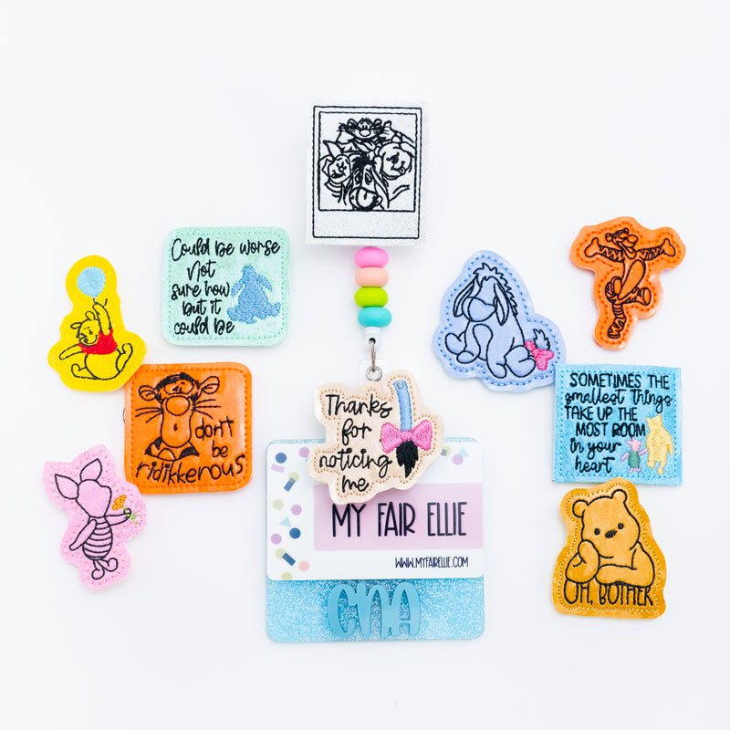 MAGICAL POP UP // Yellow Bear & Friends // Badge Buddy