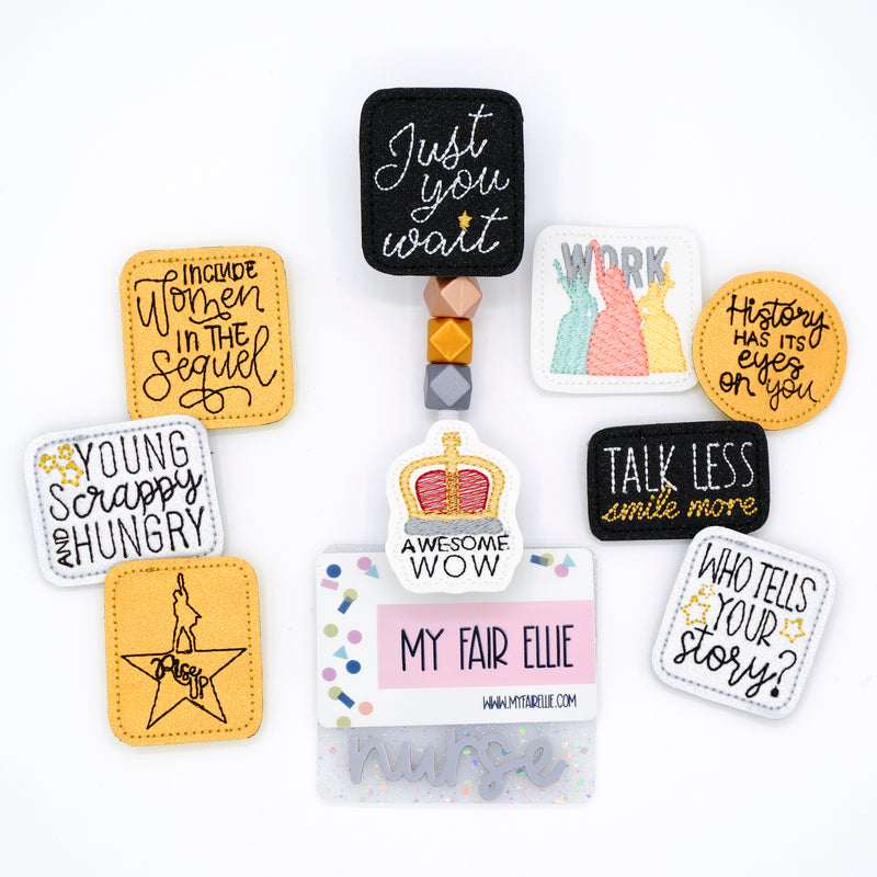 POP UP // Hamilton // Badge Buddy