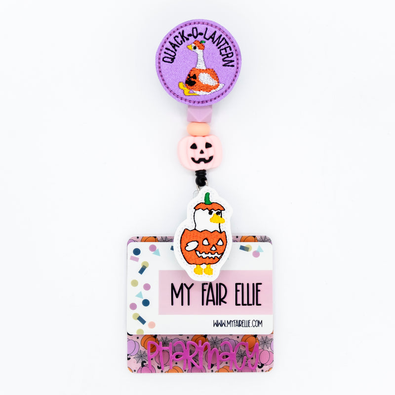 Honkus Ponkus // Silly Goose in Pumpkin // Quack-o-Lantern // Halloween // Spooky Season